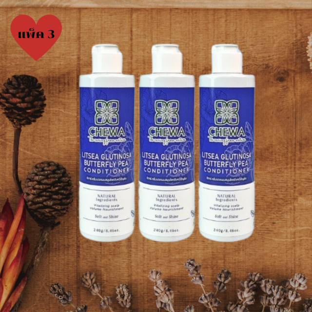 Chewa ชีวาร์ ครีมนวดใบหมี่อัญชัน (แพ็ค 3)