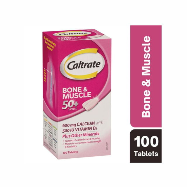 Caltrate Bone & Muscle 50+
